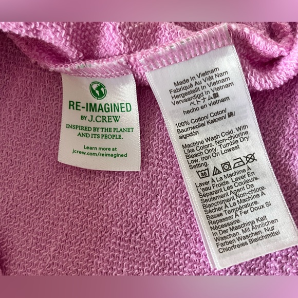 J CREW | L | Pink Sweatshirt - Picture 8 of 8